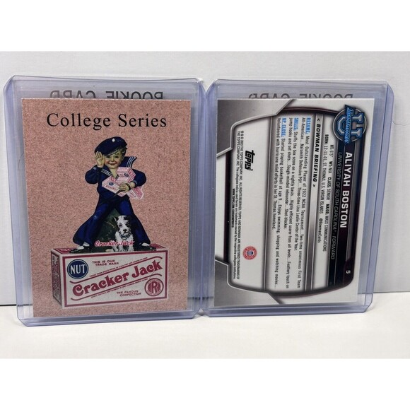 Caitlin Clark Aliyah Boston 2 Rookie Card Lot Indiana Fever WNBA #1 Draft Pick - Picture 4 of 4